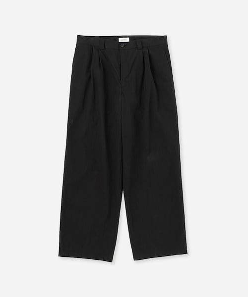 Saturdays NYC(サタデーズ ニューヨークシティ )の「George Wide Two Tuck Pant(その他パンツ・レディース・ブラック/ダークブラウン・L/M/S/XL)」の7枚目の写真