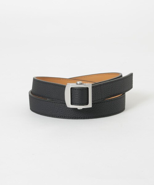 URBAN RESEARCH(アーバンリサーチ)の「ITTI HERRIE HOLELESS BELT(ベルト・メンズ・BLACK/TAUPE・FREE)」の1枚目の写真