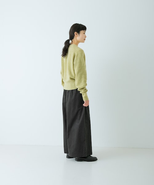 かぐれ（カグレ）の「ドットコーデュロイワイドパンツ（その他パンツ