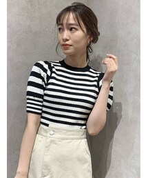 dazzlin | アメスリデザインリブニット(ニット/セーター)