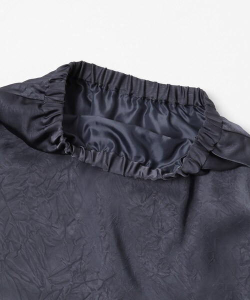 KBF（ケイビーエフ）の「クラッシュサテンナロースカート（スカート・レディース・BEIGE/CHARCOAL/BLACK・One）」の20枚目の写真