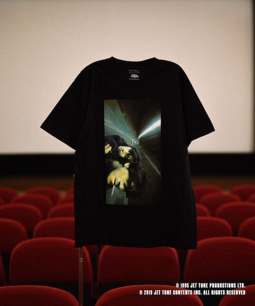 ADAM ET ROPE'(アダムエロペ)の「【天使の涙 × 10Culture for ADAM ET ROPE'】Fallen Angels TEE(Tシャツ/カットソー・レディース・ブラック/ブラック系/スミクロ/チャコール/グレー/ライトグレー/グレー系/ホワイト・L/M/XL/S)」の2枚目の写真