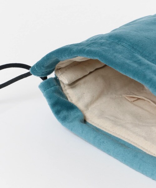 URBAN RESEARCH DOORS（アーバンリサーチドアーズ）の「『別注』beej×DOORS　刺繍巾着バッグ（ショルダーバッグ・レディース・BLUE/BROWN・one）」の18枚目の写真