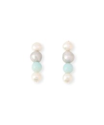ROPE' | 【WEB限定】【les bonbon (ル ボンボン)】playfully pearl stud pierce BLUE(ピアス(両耳用))
