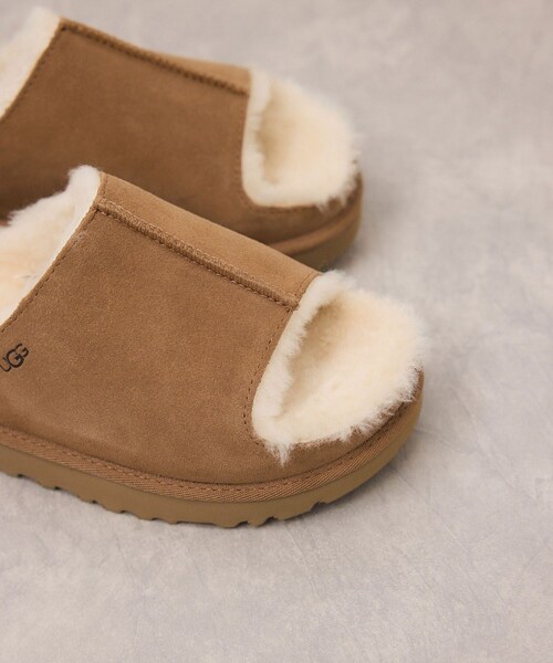 ADAM ET ROPE'(アダムエロペ)の「【UGG(アグ)】W GREENPORT SLIDE(サンダル・レディース・キャメル/ベージュ・23/24/25)」の11枚目の写真