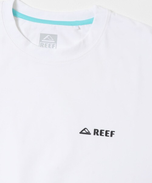 URBAN RESEARCH Sonny Label（アーバンリサーチサニーレーベル）の「REEF　1POINT LOGO RASH SHORT-SLEEVE T-SHIRTS（Tシャツ/カットソー・メンズ・WHT/BLK・M/L）」の5枚目の写真
