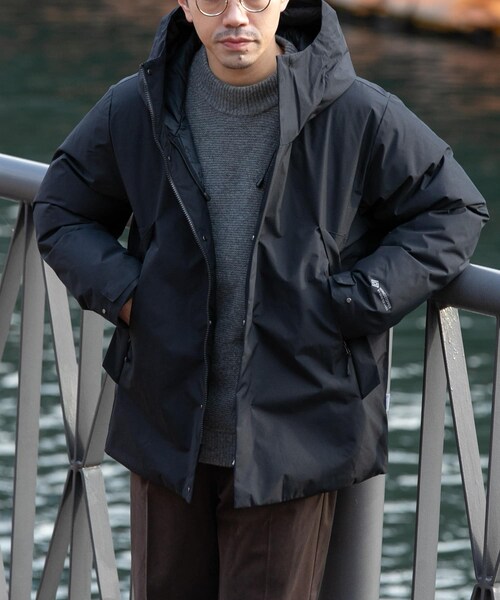 URBAN RESEARCH ROSSO(アーバンリサーチロッソ)の「『別注』+phenix WINDSTOPPER by GORE-TEX LABS ダウンジャケット(その他アウター・メンズ・BLACK/NAVY/BROWN・S/M/L/XL)」の16枚目の写真
