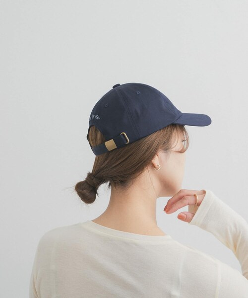 URBAN RESEARCH DOORS（アーバンリサーチドアーズ）の「刺繍ツイルキャップ（キャップ・レディース・LIGHTBEIGE/CHARCOAL/NAVY・One）」の12枚目の写真
