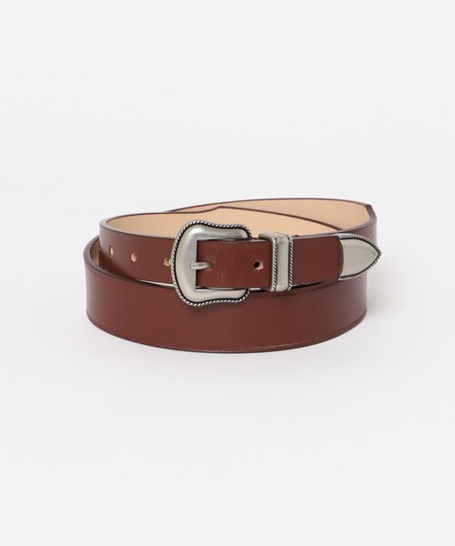 URBAN RESEARCH Sonny Label（アーバンリサーチサニーレーベル）の「Wrangler　WESTERN BELT（ベルト・メンズ・BLACK/WINE・one）」の6枚目の写真