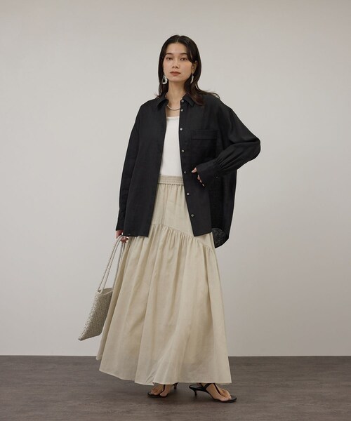 ADAM ET ROPE'（アダムエロペ）の「【J'aDoRe・店舗限定】【ERICKA NICOLAS BEGAY】ナバホパールネックレス5mm/45cm（ネックレス・レディース・シルバー・F）」の20枚目の写真