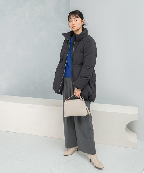 URBAN RESEARCH ROSSO（アーバンリサーチロッソ）の「LIMONTA撥水ミドルダウンコート（その他アウター・レディース・CAMEL/BLACK・36/38）」の11枚目の写真