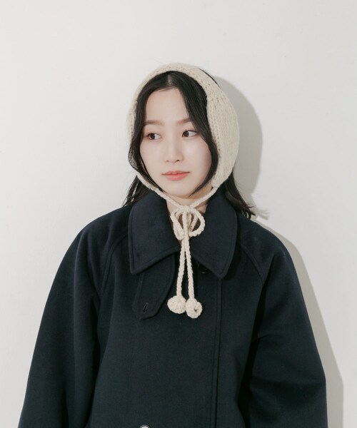 SMELLY（スメリー）の「ニットイヤーマフ（イヤーマフ・レディース・IVO/GRY/MOC・-）」の5枚目の写真