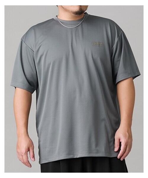 nissen（ニッセン）の「変形メッシュバックプリント半袖Tシャツ　OUTDOOR　PRODUCTS【大きいサイズ】（Tシャツ/カットソー・メンズ・N7チャコール/67ネイビー・3L/4L/5L/6L/8L）」の6枚目の写真