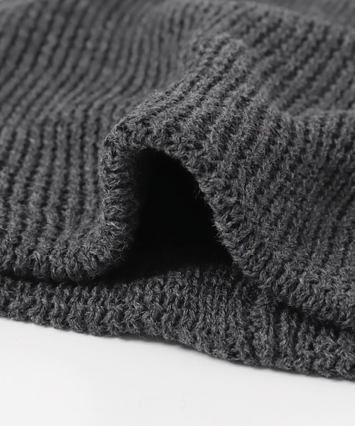 KBF（ケイビーエフ）の「リブニットビーニー（ニットキャップ/ビーニー・レディース・BROWN/GRAY・One）」の6枚目の写真