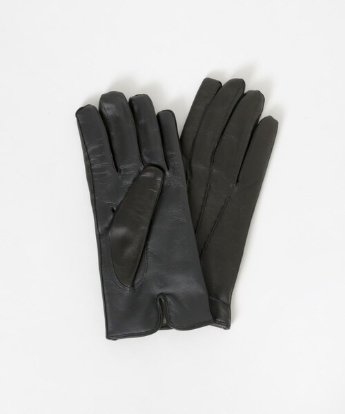 URBAN RESEARCH（アーバンリサーチ）の「GLOVES　TOUCH LAMBSKIN（ベルト・メンズ・BLACK/LUGGAGE・8.5）」の5枚目の写真