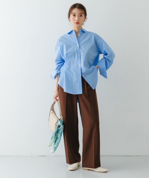 RODE SKO（ロデスコ）の「アソート柄スカーフ（バンダナ/スカーフ・レディース・GREEN/L.BLUE/YELLOW/NAVY・one/One）」の16枚目の写真