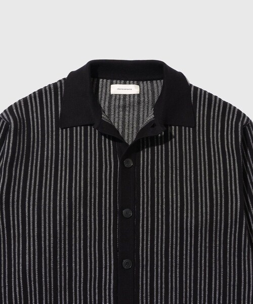 ADAM ET ROPE'(アダムエロペ)の「【mfpen/エムエフペン】Formal Cardigan(カーディガン/ボレロ・メンズ・ブラック・M/S)」の5枚目の写真