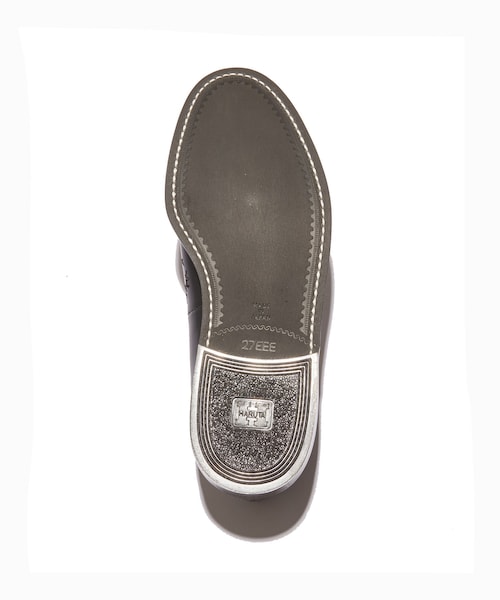 ADAM ET ROPE'（アダムエロペ）の「【KYOU×HARUTA】DANCE Embroidered Opera Shoes by HARUTA（スリッポン・メンズ・ブラック・25.0/26.0/27.0）」の11枚目の写真