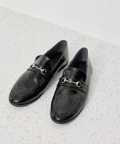 ADAM ET ROPE'（アダムエロペ）の「【サステナブル・新色追加・抗菌消臭】ソフトビットローファー（ローファー・レディース・ダークブラウン/ブラック系/ワイン・22.5/23.0/23.5/24.0/24.5/25.0）」の8枚目の写真