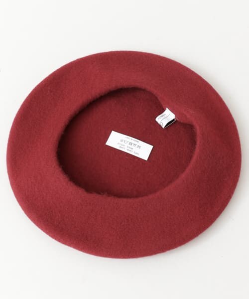 URBAN RESEARCH Sonny Label（アーバンリサーチサニーレーベル）の「Chloris for Sonny Label 　イタリア製ウールベレー帽∴（ハンチング/ベレー帽・レディース・レッド/ブラック/グレー/ベージュ・one）」の12枚目の写真