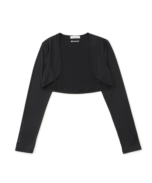 ROPE'（ロペ）の「【UVカット】【速乾】クールコアUVボレロ型アウター（その他トップス・レディース・ブラック/ホワイト/ネイビー・L/M/S）」の8枚目の写真