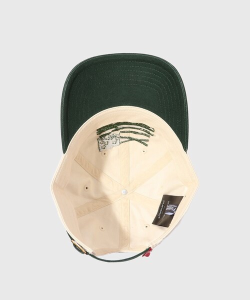 ADAM ET ROPE'（アダムエロペ）の「【PLATEAU STUDIO/プラトー スタジオ】Flag CAP（キャップ・メンズ・グリーン/レンガ・F）」の13枚目の写真