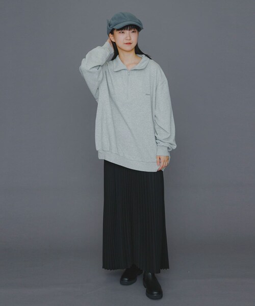 SENSE OF PLACE by URBAN RESEARCH(センスオブプレイスバイアーバンリサーチ)の「フリースキャップ(キャップ・レディース・GRAY/BLACK・One)」の20枚目の写真