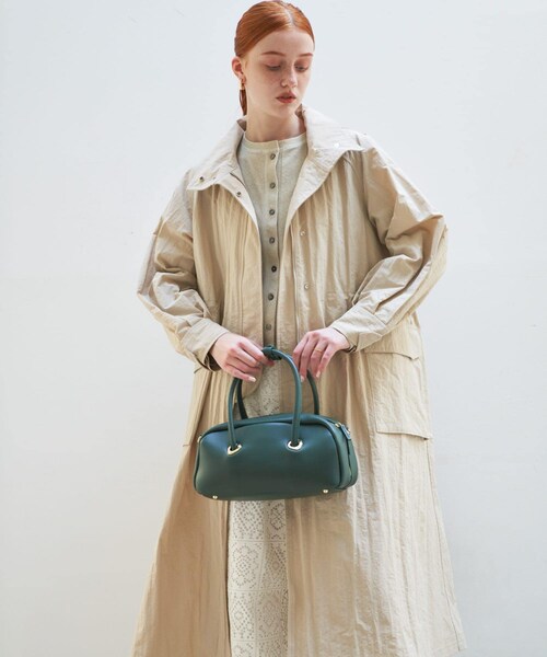 URBAN RESEARCH ROSSO（アーバンリサーチロッソ）の「撥水ボリュームモッズコート（モッズコート・レディース・BEIGE/OFF WHITE・FREE）」の14枚目の写真