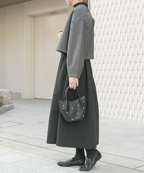 ITEMS URBANRESEARCH（アイテムズ アーバンリサーチ）の「マルチWAYセットワンピース（ワンピース・レディース・MUS/GRY/CHA・Free）」の9枚目の写真
