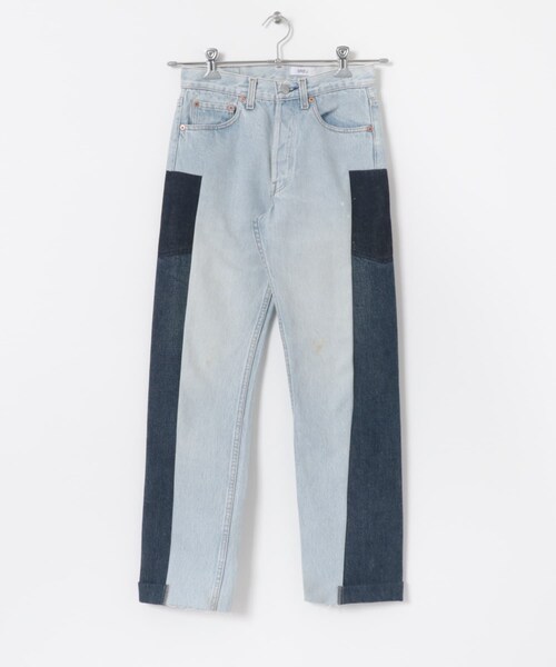 THE GOODLAND MARKET（ザグッドランドマーケット）の「SREU　SREU-Transposed Denim Pants（デニムパンツ・レディース・PALxBL1/PALxBL2/PALxBL3/PALxBL4・1/3）」の13枚目の写真
