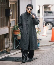 URBAN RESEARCH | POLYPLOID LONG COAT C(ステンカラーコート)
