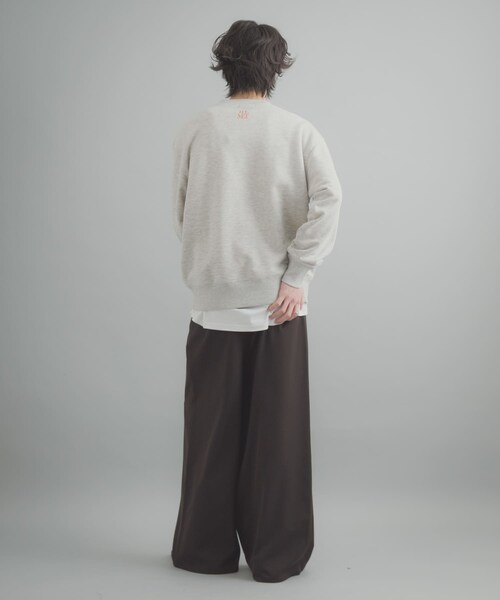 SENSE OF PLACE by URBAN RESEARCH(センスオブプレイスバイアーバンリサーチ)の「ラウンドポケットワンタックワイドスラックス(その他パンツ・メンズ・BROWN/NAVY ST・M/L)」の17枚目の写真