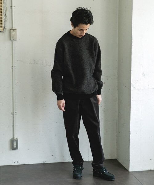 URBAN RESEARCH DOORS(アーバンリサーチドアーズ)の「ジャガードモールニットプルオーバー(ニット/セーター・メンズ・GREIGE/BLUE/OLIVEBROWN/BLACK・M/L)」の14枚目の写真
