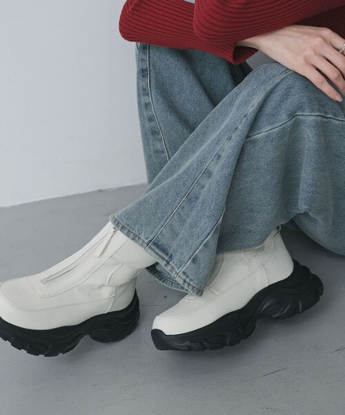 SENSE OF PLACE by URBAN RESEARCH（センスオブプレイスバイアーバンリサーチ）の「スノーブーツ（その他シューズ・レディース・BLACK/IVORY・S/M/L）」の16枚目の写真