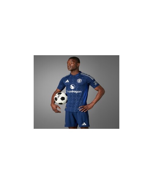 adidas（アディダス）の「マンチェスター・ユナイテッド 24/25 アウェイ オーセンティックユニフォーム（トップス・メンズ・ブルー・S/M/L/XL/2XL/3XL/XS/4XL/5XL/6XL）」の15枚目の写真
