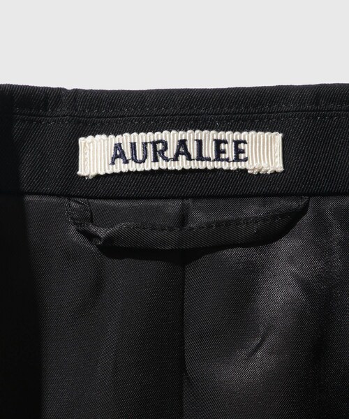 ADAM ET ROPE'(アダムエロペ)の「【AURALEE/オーラリー】LIGHT WOOL MAX GABARDINE JACKET(テーラードジャケット・メンズ・ブラック/ブラウン・3/4/5)」の15枚目の写真