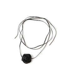 ADAM ET ROPE' | 【J'aDoRe限定】【heyep（ヘイップ）】Faux Leather Rose Tie &Choker(チョーカー)