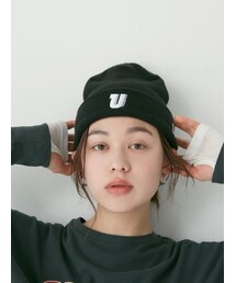 Ungrid | NEW ERA別注 Uロゴニット帽(ニットキャップ/ビーニー)