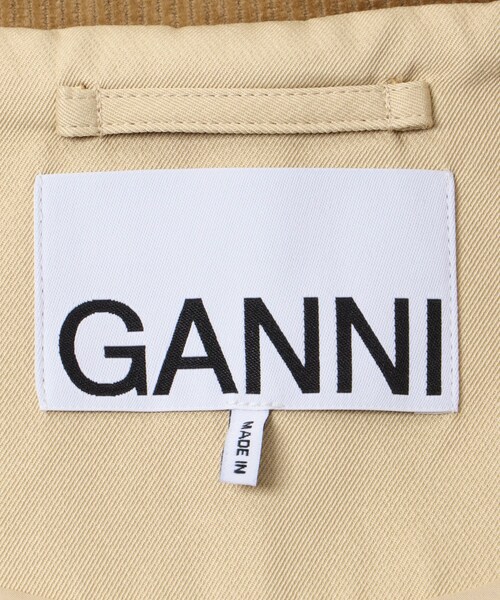 URBAN RESEARCH（アーバンリサーチ）の「GANNI　Heavy Twill Midi Jacket（カバーオール・レディース・Pale Khaki・S/M）」の9枚目の写真