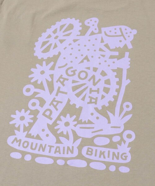 EKAL（エカル）の「patagonia　Hike-A-Bike Organic T-shirts（Tシャツ/カットソー・メンズ・BNLG/SBDY・S/M/L）」の5枚目の写真