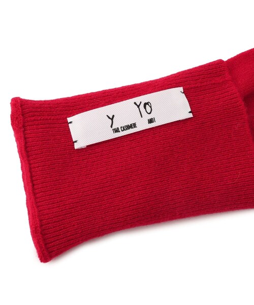 ADAM ET ROPE'(アダムエロペ)の「【J'aDoRe・一部店舗限定】【y YO(イーヨ)】grace long gloves / グローブ(手袋・レディース・グレー/キャメル/レッド・F)」の19枚目の写真