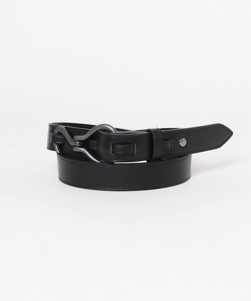 SENSE OF PLACE by URBAN RESEARCH(センスオブプレイスバイアーバンリサーチ)の「FLフックベルト30mm(ベルト・メンズ・BLK×BLK/BLK×SLV/BRN×SLV・one)」の1枚目の写真