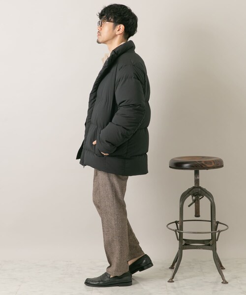 URBAN RESEARCH ROSSO（アーバンリサーチロッソ）の「『MADE IN JAPAN』『XLサイズあり』スタンドグリーンダウンジャケット（その他アウター・メンズ・BLACK/GRAY・M/L/XL）」の18枚目の写真