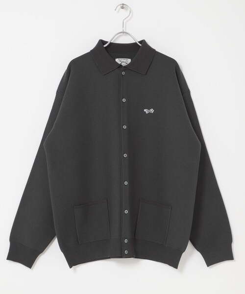 URBAN RESEARCH DOORS(アーバンリサーチドアーズ)の「『別注』PENNEYS×DOORS THE FOX シャツカーディガン(カーディガン/ボレロ・メンズ・ECRU/NAVY/LIMEYELLOW/CHARCOAL・M/L)」の5枚目の写真