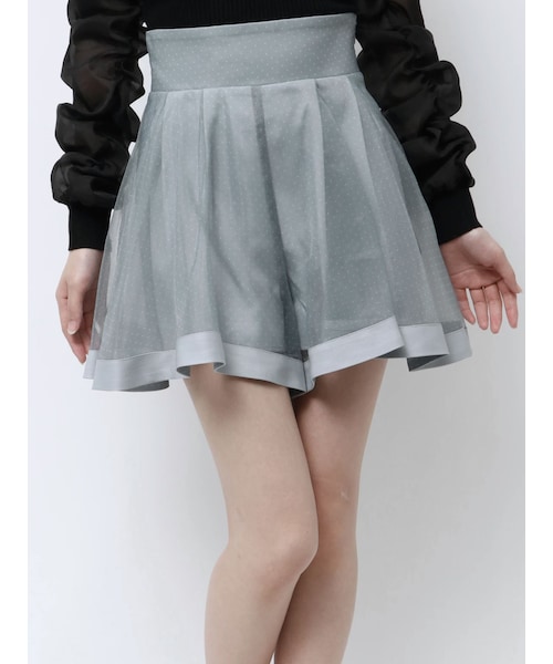 RESEXXY（リゼクシー）の「ドットシアーショートパンツ（その他パンツ・レディース・ホワイト/ブラック/ブルー・F）」の8枚目の写真