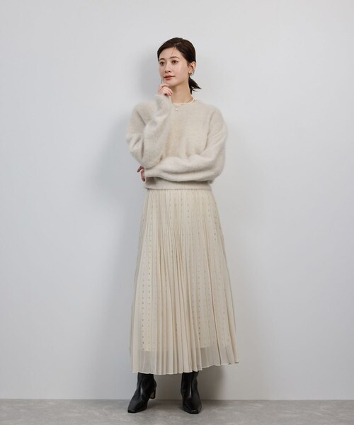 ROPE'（ロペ）の「スクエアドットプリントププリーツスカート（スカート・レディース・キナリ・36/38）」の15枚目の写真