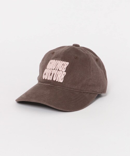 KBF（ケイビーエフ）の「プランプチェーンステッチCAP（キャップ・レディース・IVORY/BROWN/GREEN・one）」の11枚目の写真