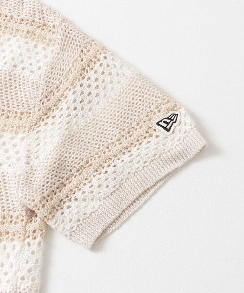 URBAN RESEARCH Sonny Label（アーバンリサーチサニーレーベル）の「NEW ERA GOLF　SHORT-SLEEVE MESH POLO（ポロシャツ・メンズ・OWHI・M/L）」の8枚目の写真