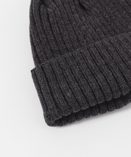 URBAN RESEARCH DOORS（アーバンリサーチドアーズ）の「WOOL MIX KNIT CAP（ニットキャップ/ビーニー・メンズ・BLACK/CHARCOAL/NAVY・-）」の11枚目の写真