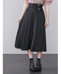 EATME | サイドプリーツアシンメトリースカート(スカート)